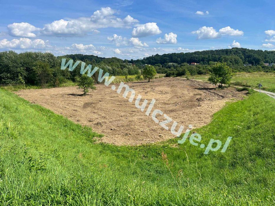 Mulczer leśny wgłębny, powierzchniowy, Karczowanie Czyszczenie działek