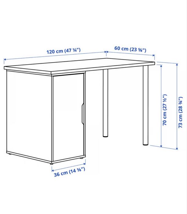 Biurko Ikea - tylko odbiór osobisty