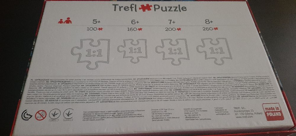 Sprzedam puzzle Spider-man 100 elementów