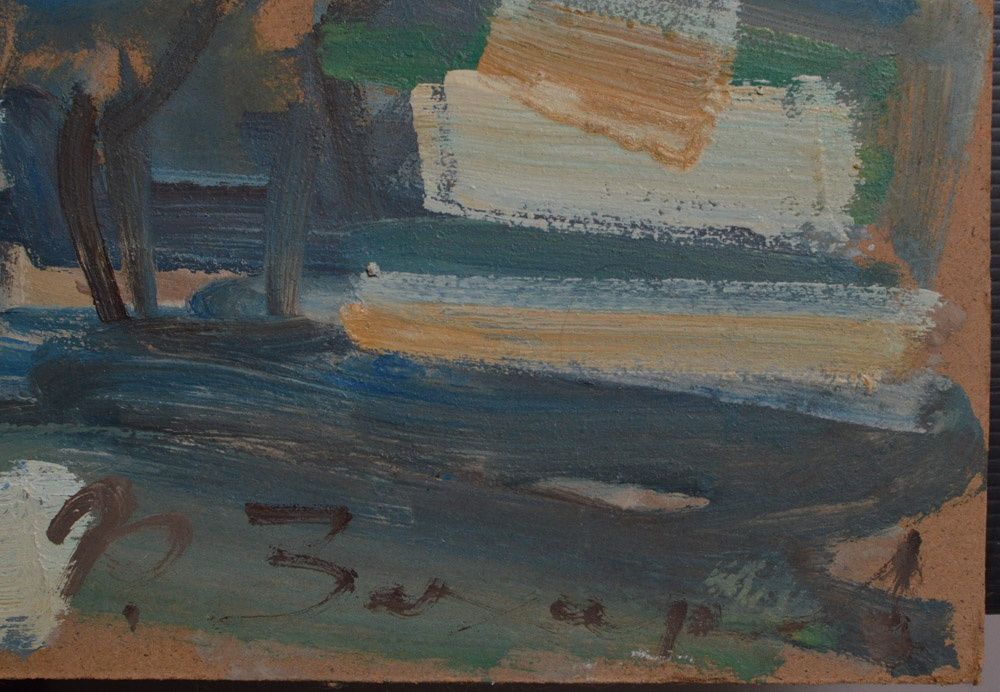 Захаров Федор Захарович. Алушта Крым к/м ~80*55 см. С экспертизой