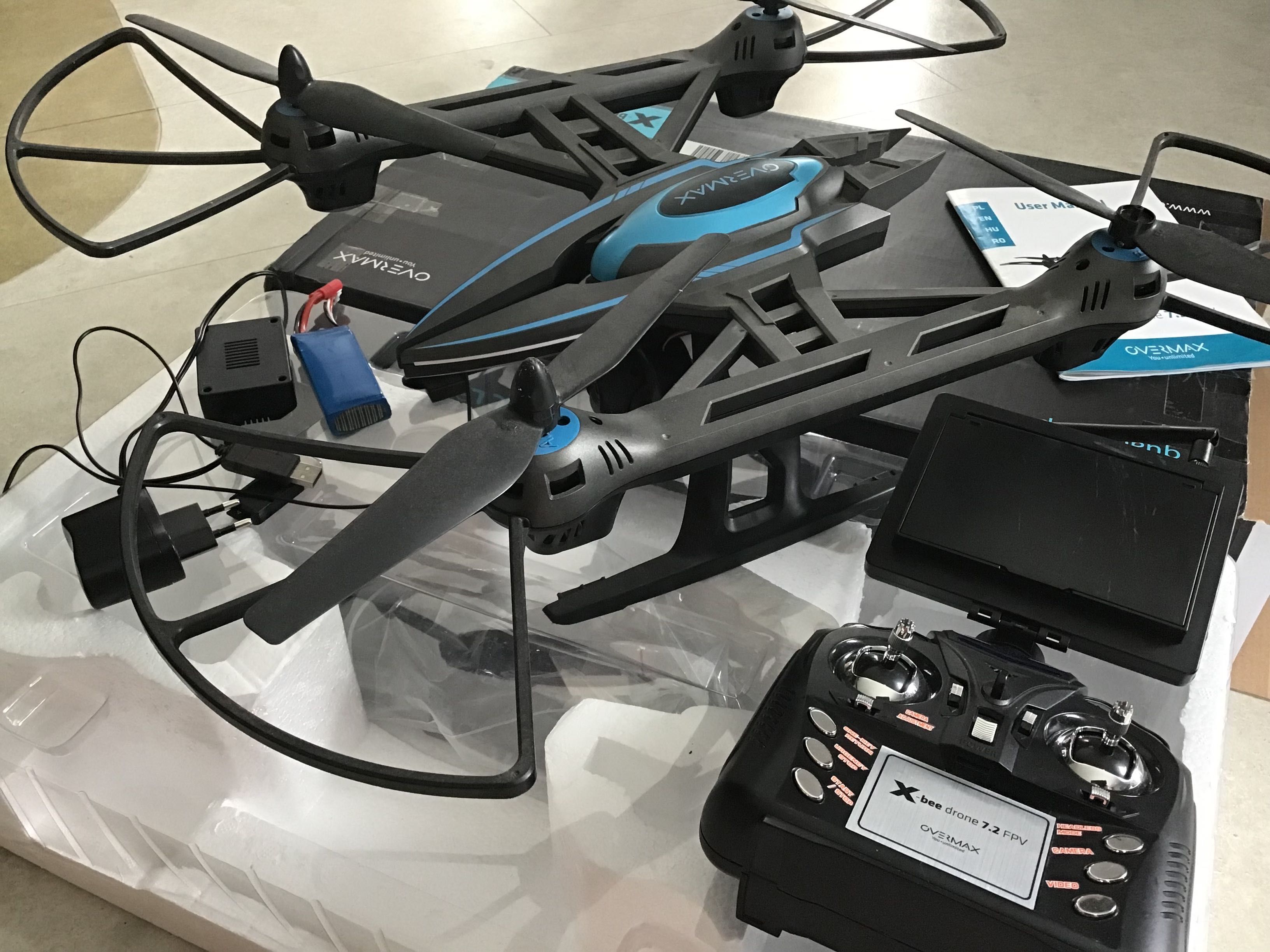 Dron Overmax x- bee 7,2 fpv