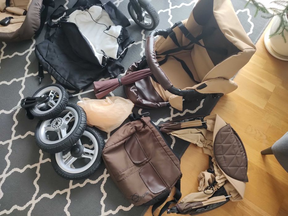 Wózek 3w1 Elipso Baby Active