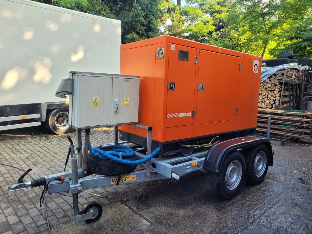 Wynajem Agregatów prądotwórczych  od 3 kv do 400 kv