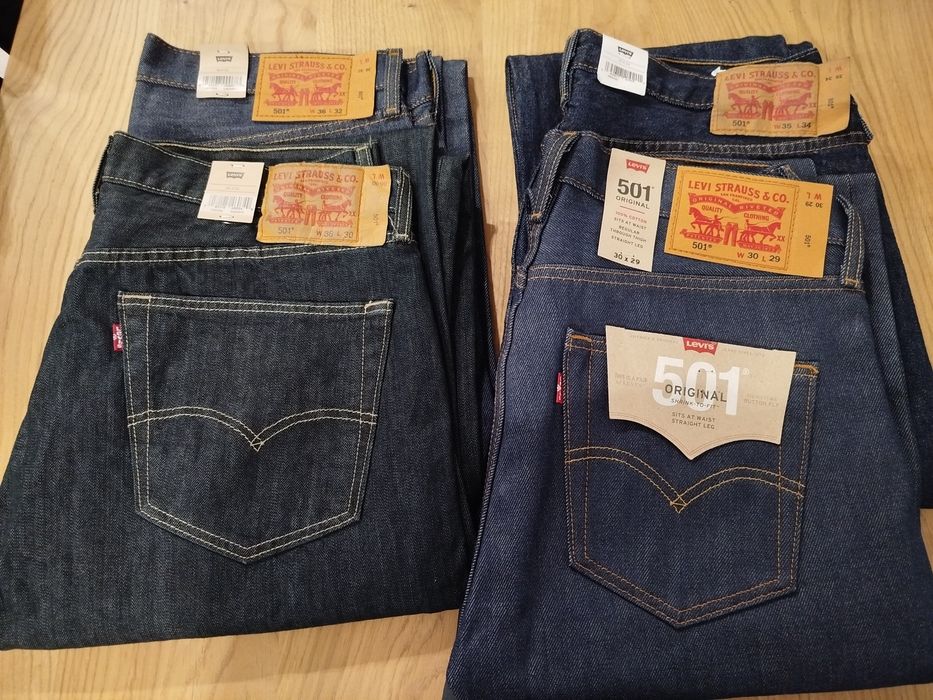 Spodnie Levi's 501 różne rozmiary