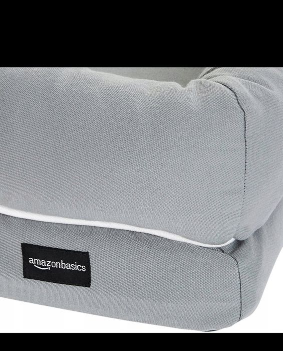 Amazon Basics kojec dla psa odcienie szarości 51 cm x 63,5 cm