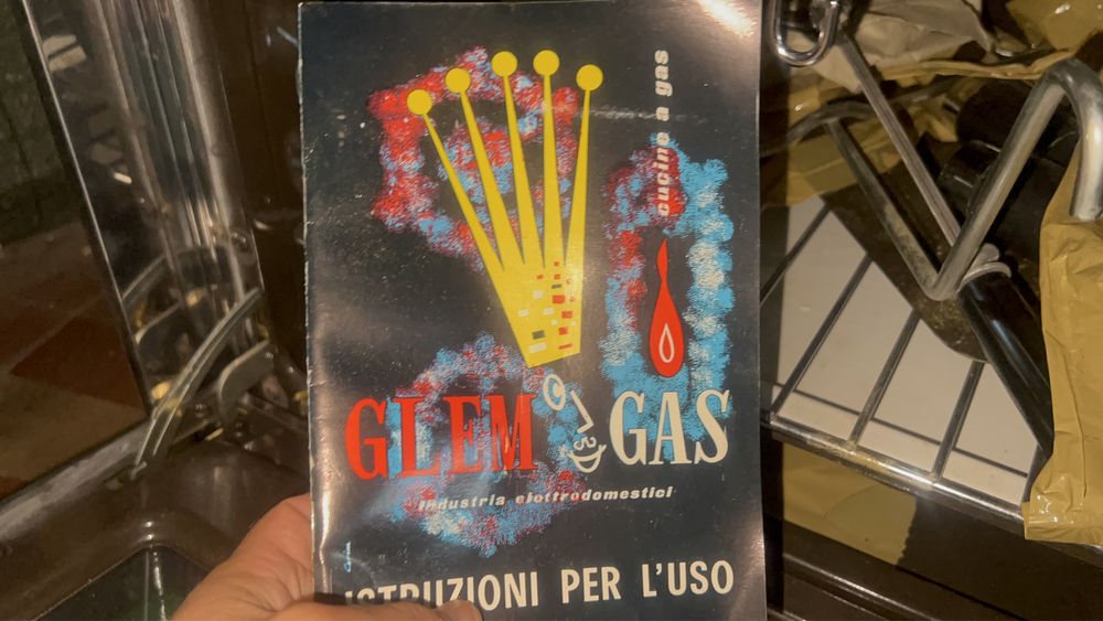Fogão marca italiana Glem Gas nunca usado