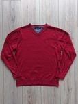 Sweter Tommy Hilfiger w serek roz S