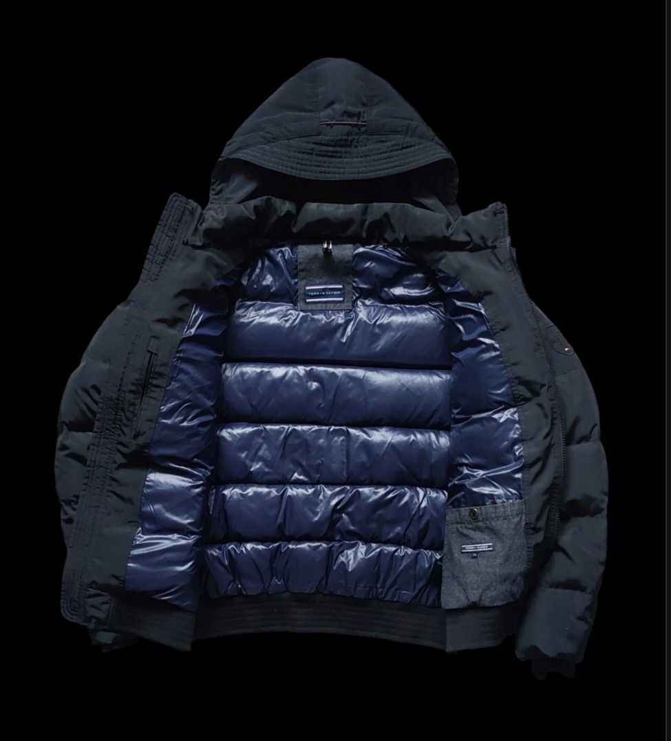 Tommy Hilfiger nowa kurtka puchowa męska z kapturem r. XXL