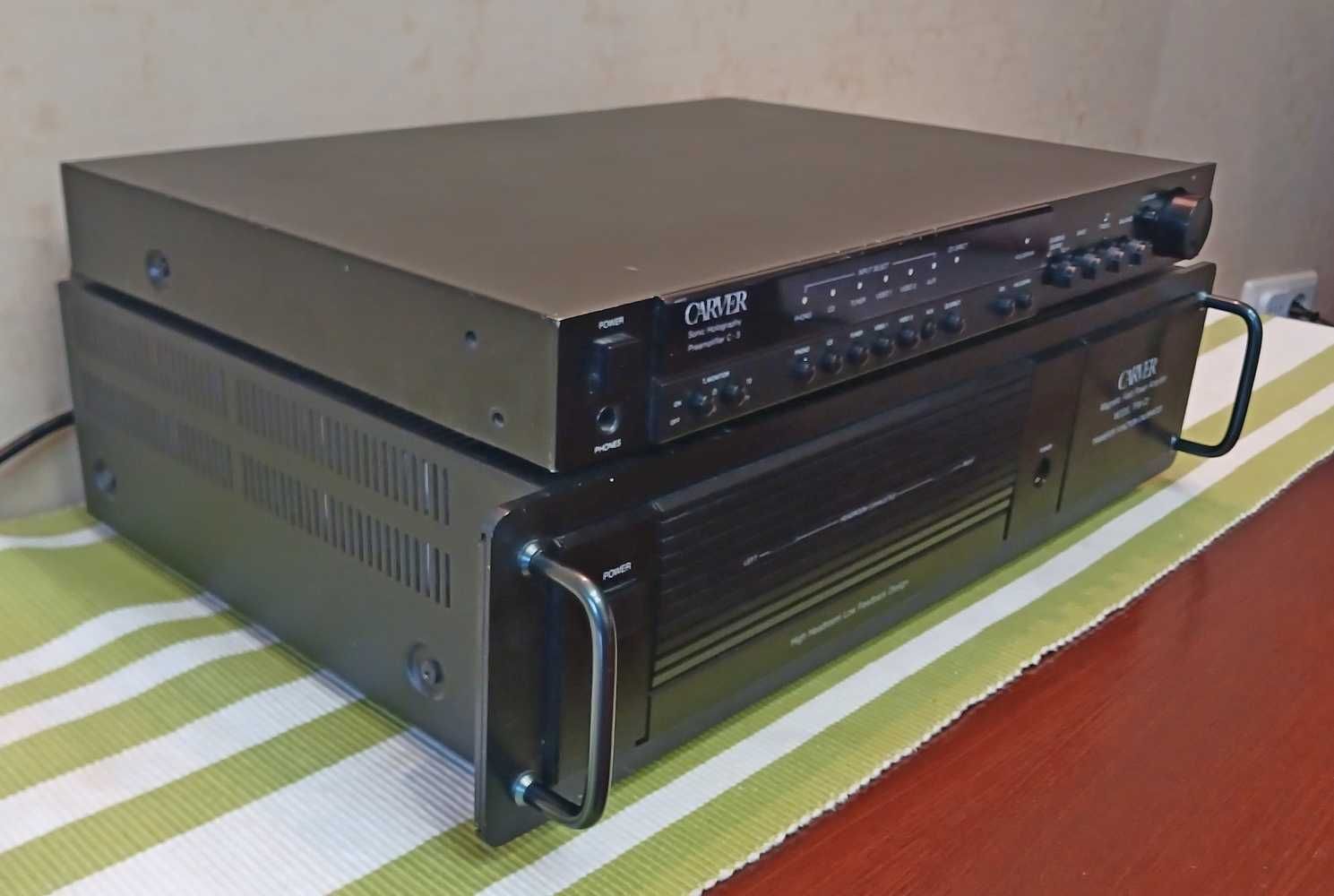 Літня знижка! Carver Sonic Holography Preamp C-3 + Carver TFM-22