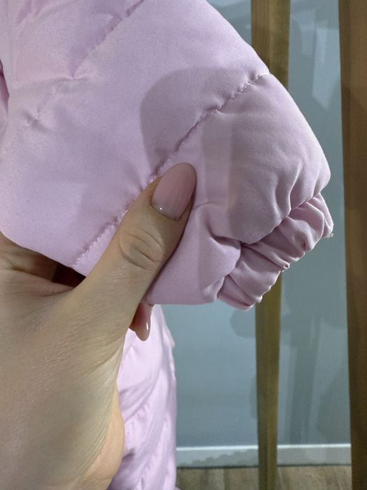 Дитячий комбінезон для дівчинки, зимовий комбінезон 56