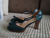 Buty damskie 40 turkus obcas Blocca31