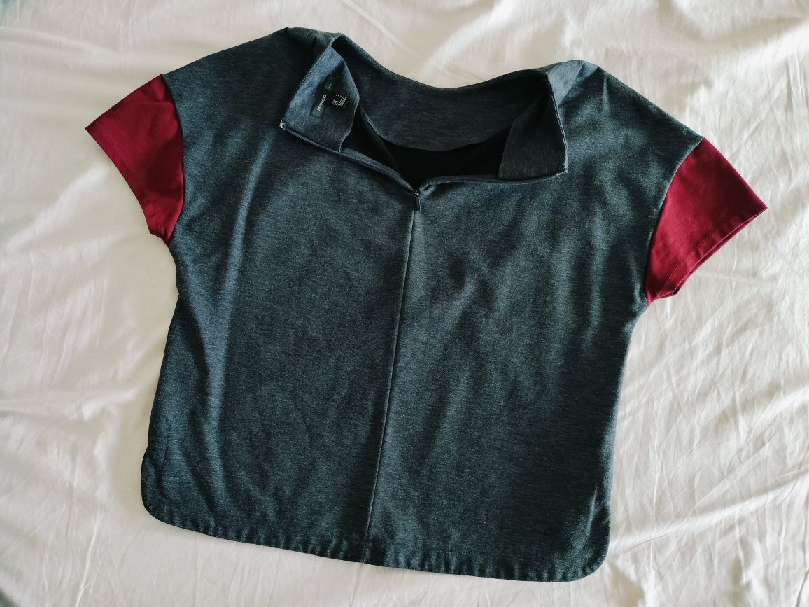 Camisola t-shirt manga curta Mango suit • M
