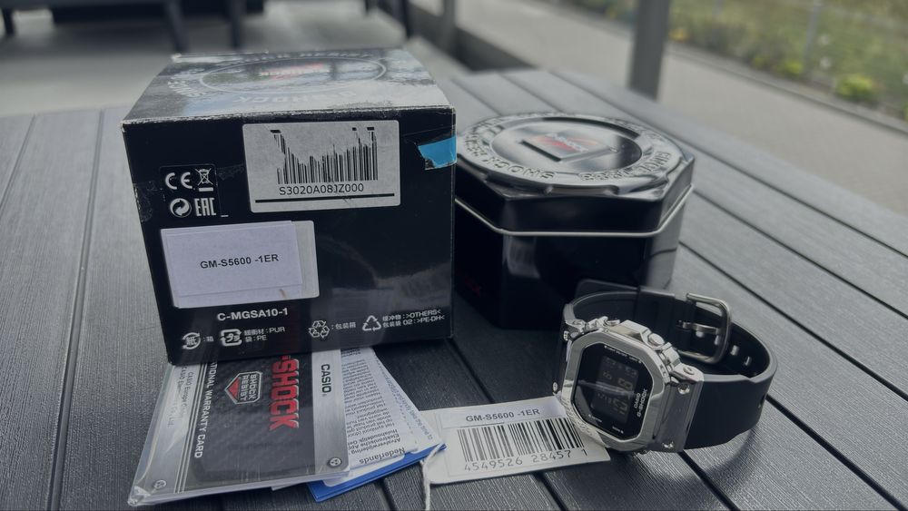 NOWY zegarek damski CASIO g shock GM-s5600 KOMPLET GWARANCJA