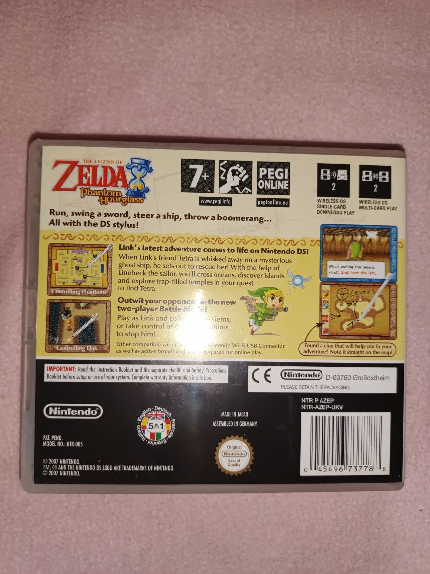 Legend of Zelda: Phantom Hourglass ds polska książka