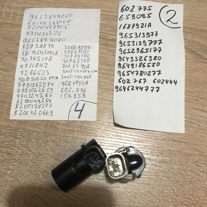 Датчики паркування Peugeot Citroen Renault 307 308 берлінго парктронік