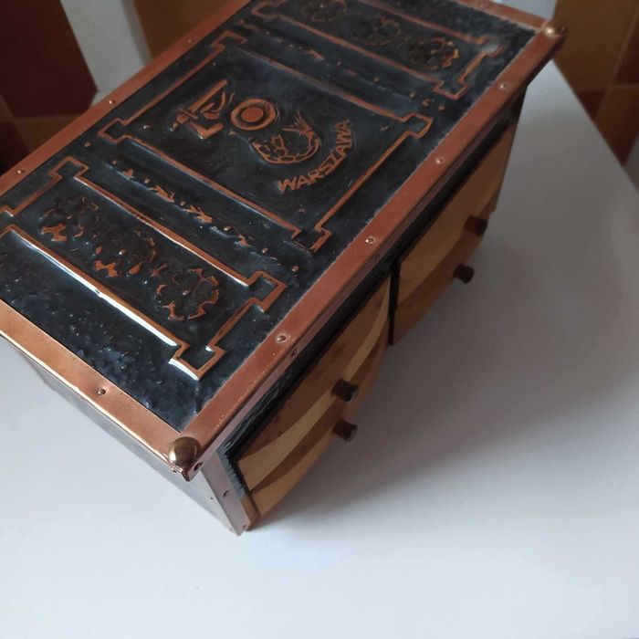 Szkatułka Szafeczka Syrenka Warszawska