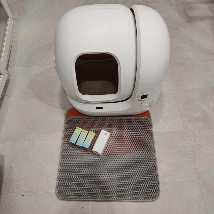 PETKIT Pura Max Samoczyszcząca Kuweta dla Kota + PETKIT PURA Air Smart