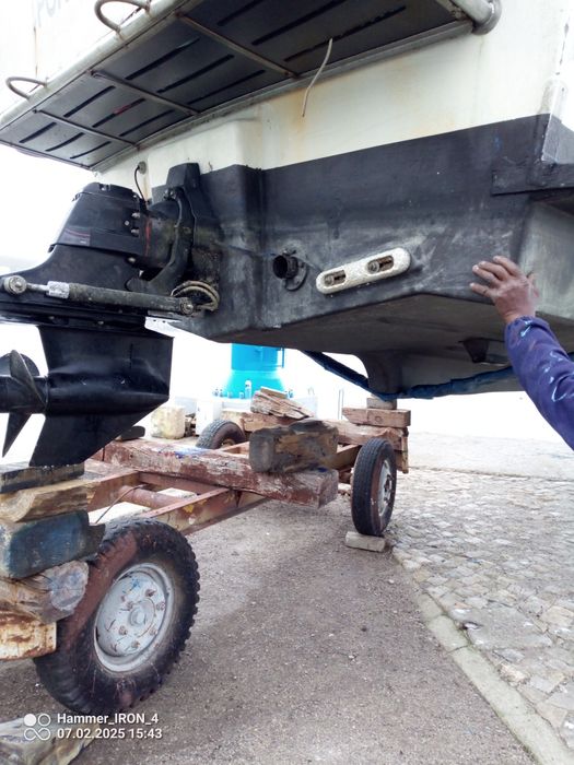 Barco pesca profissional  de coluna bravo 2com  licencas covos  ,redes