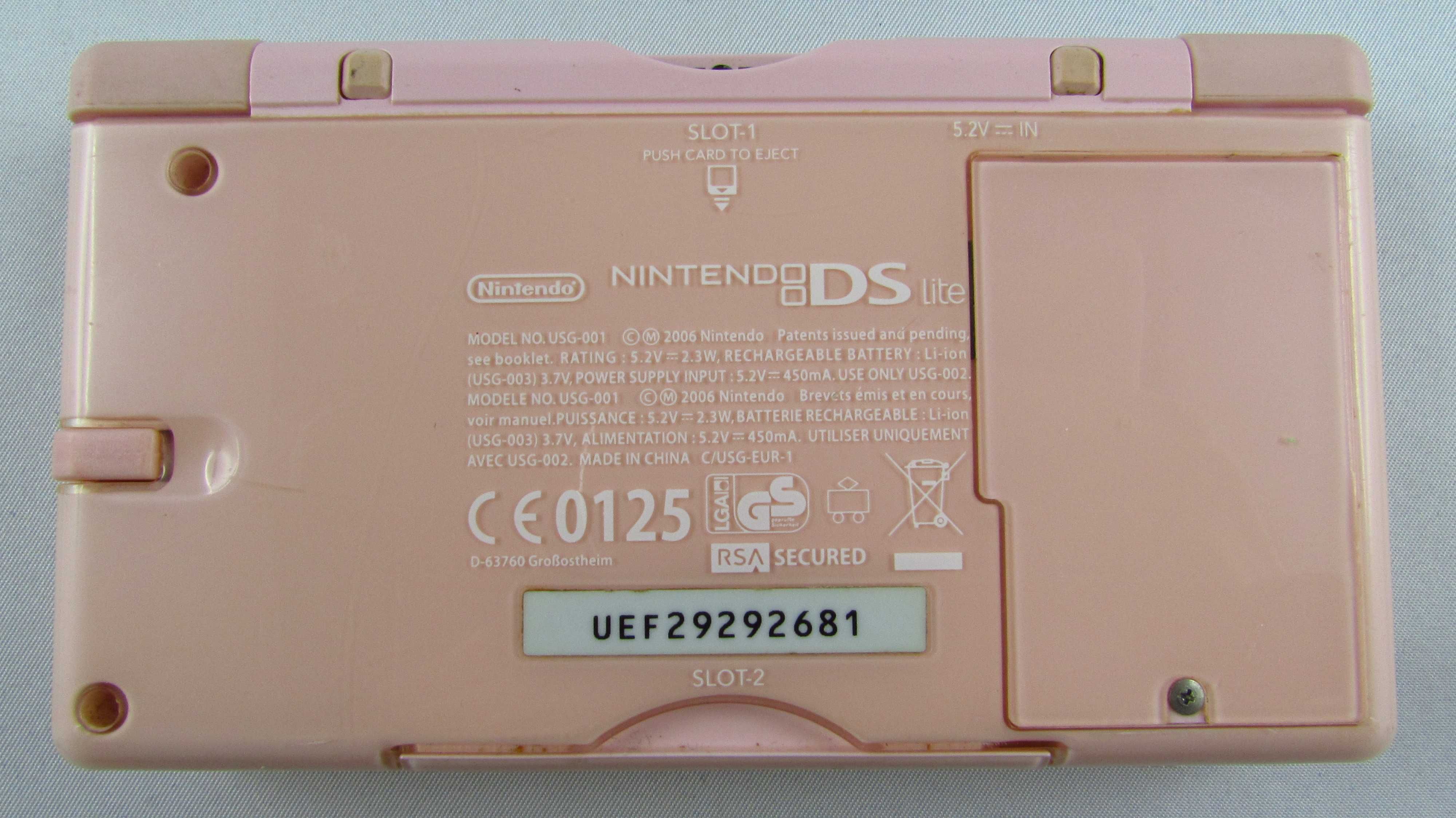 NINTENDO - Konsola DS Lite USG-001 Różowa 3
