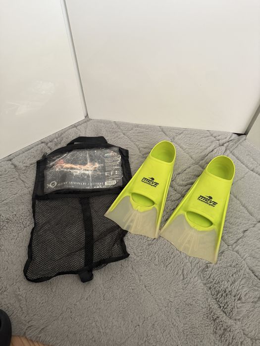 Płetwy treningowe z silikonu Move Team Otylia r.33-35