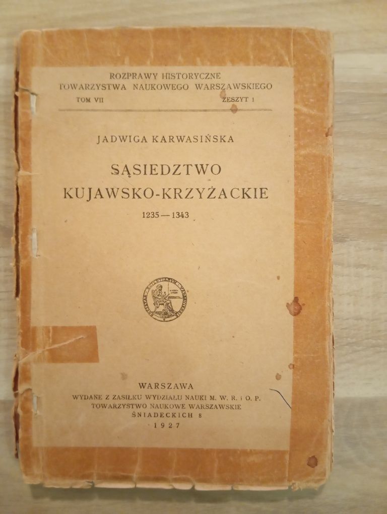 Sąsiedztwo kujawsko krzyżackie Jadwiga Karwasińska 1927r7