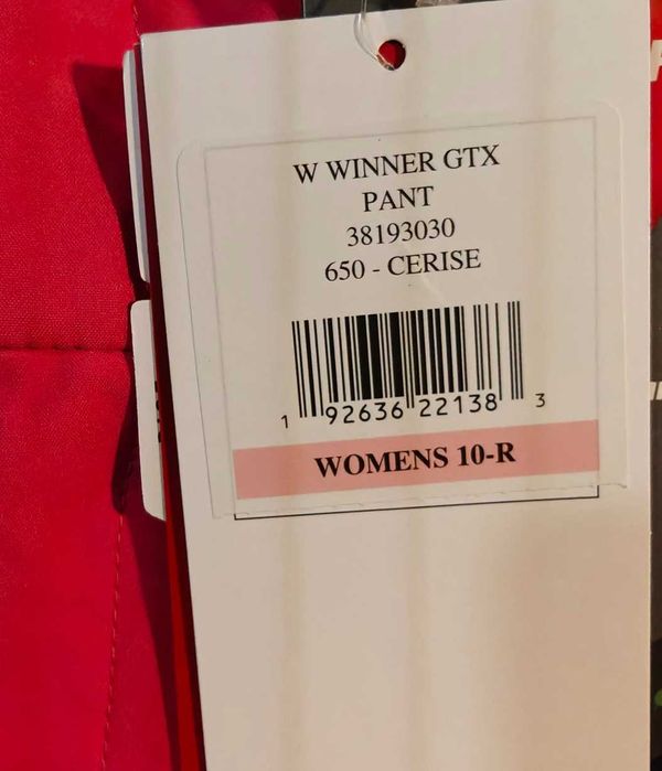 Spyder Winner GTX Spodnie narciarskie damskie r. M/L