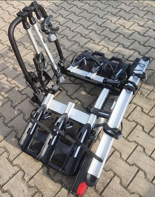 Box, Bagażnik rowerowy 3+1 na hak, THULE