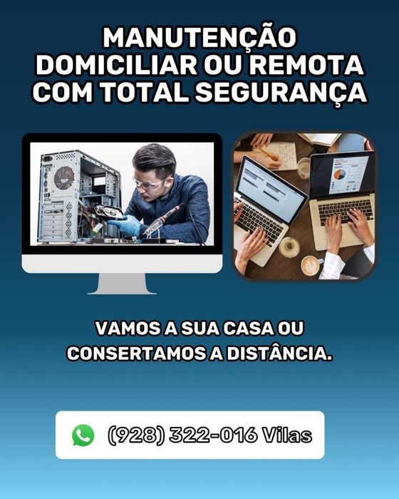 Manutenção de computador e recuperação de dados