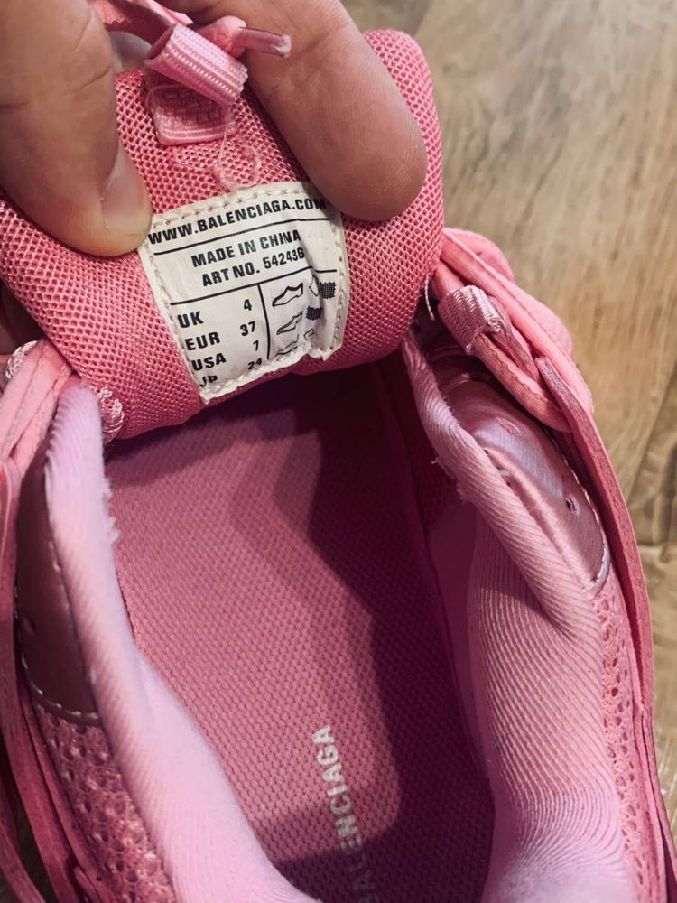 Кросівки Balenciaga Track 1 Pink Баленсіага Трек 1 Рожеві