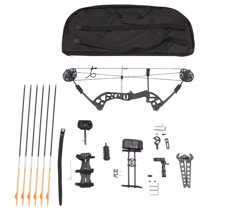 Arco Compound 60 lbs 100% Completo