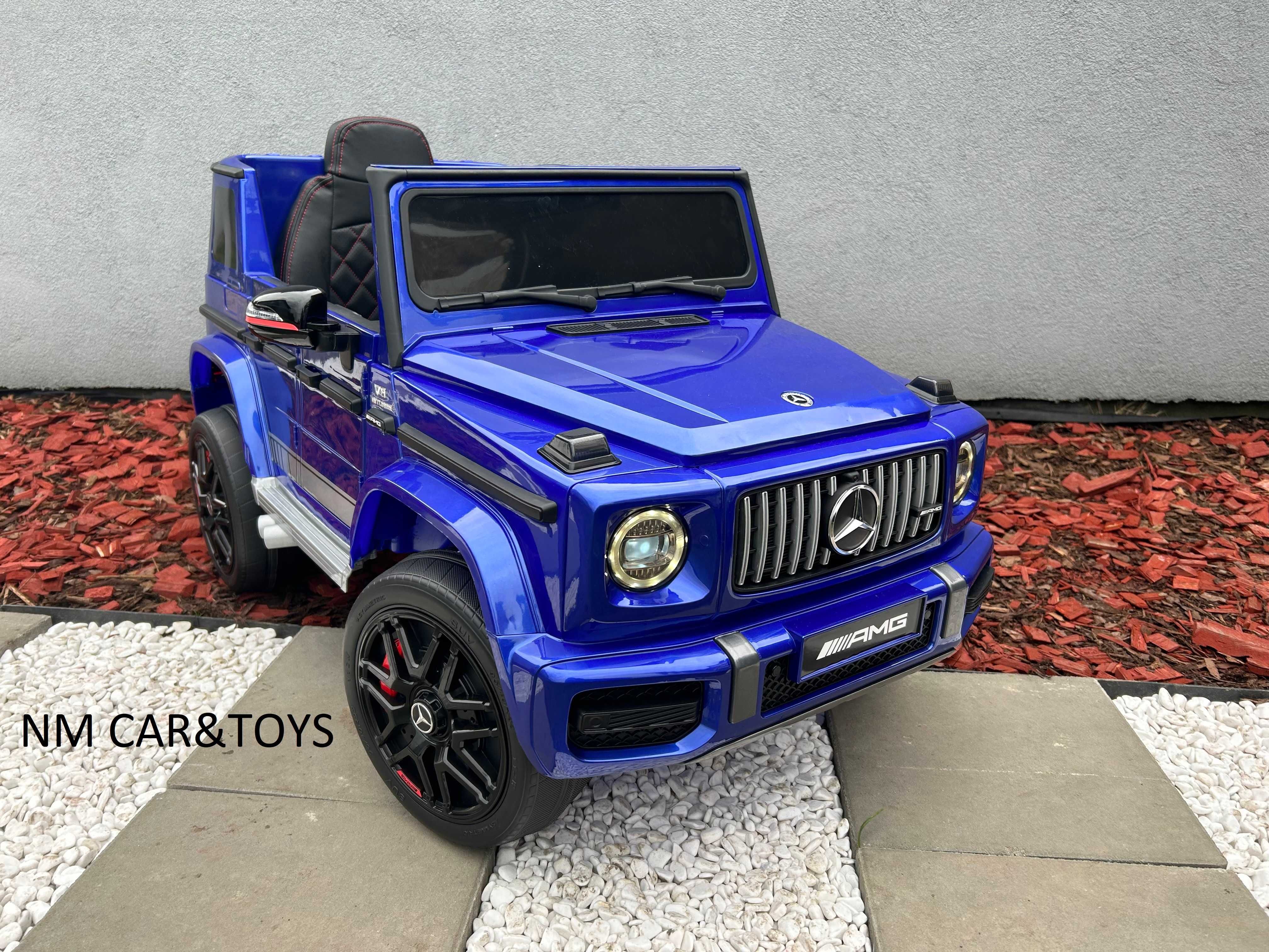 Mercedes G63 AMG Lakier Auto na akumulator Pojazd Samochód 2x45W