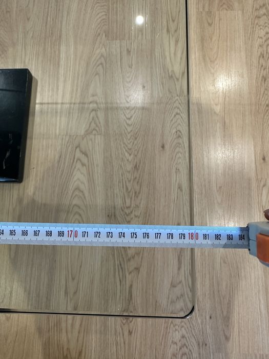 Mesa jantar vidro 180x90