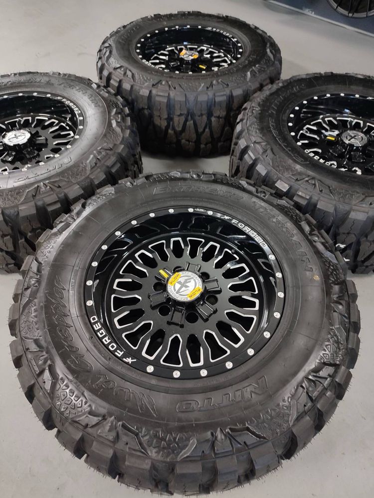 Kola offroad XF Forged opony 33 cale dodge ram ford f150