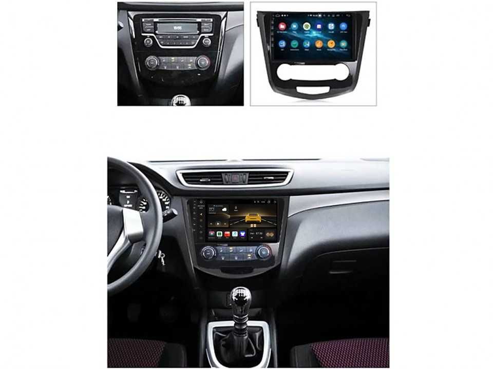 Radio samochodoweAndroid NissanX-trailiQashqai (Manual AC, UV) 2013-17