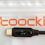 Кабель с ваттметром USB-A / USB type-C силиконовый 2 метра toocki