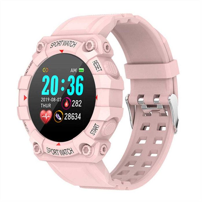 SMARTWATCH *WIELOFUNKCYJNY* Zegarek różowy dla kobiety dziewczyny