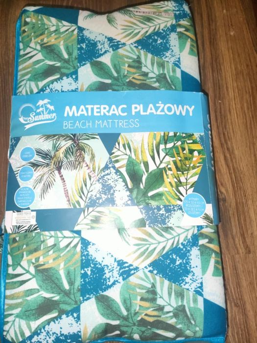 Materac plażowy. Gorąco polecam