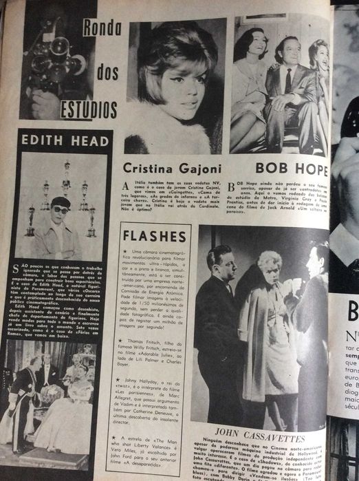Filme, Revista Mensal de Cinema, Dezembro de 1961.