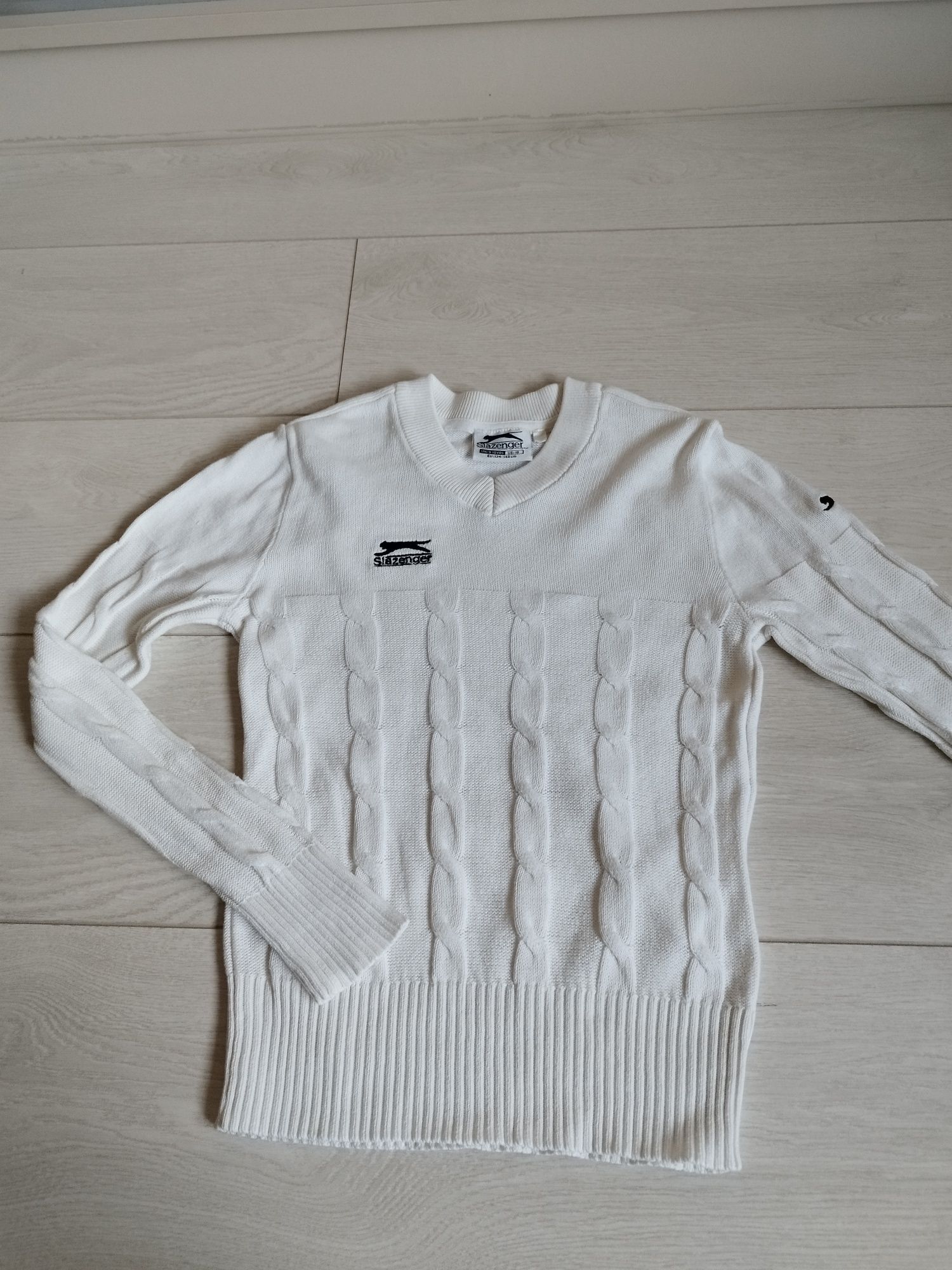 Ładny Sweterek Slazenger 134-140cm Sweter chłopięcy 7-8-9lat wizytowy