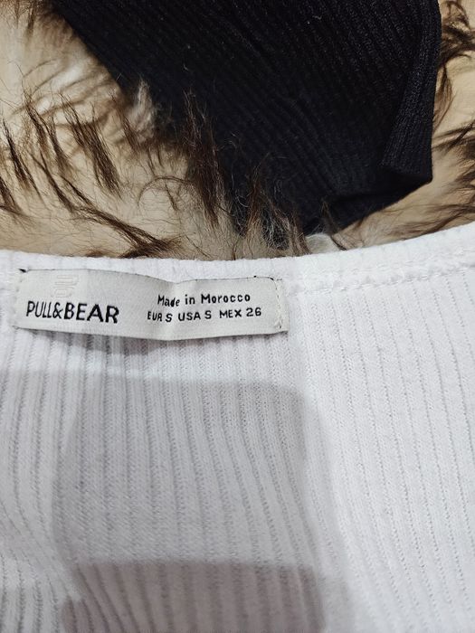 Bluzka na krótki rekaw pull bear