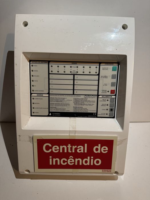 Central de Alarme de Incendio e acessorios