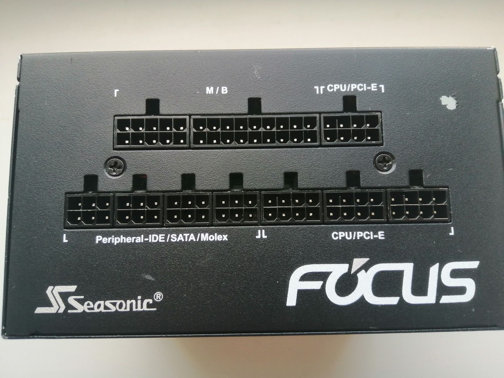 ТОП брендовый блок питания SEASONIC 550W для игрового компьютера