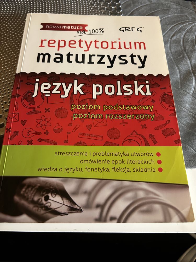 Repetytorium maturzysty greg język polski podstawowy rozszerzony