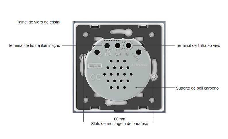 LIVOLO Zigbee Tomada Interruptor Gateway