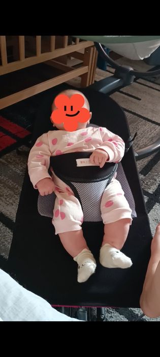 Дитячий шезлонг-гойдалка