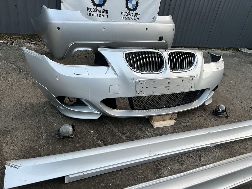М пакет обвіс bmw e60 бмв м бампер пороги