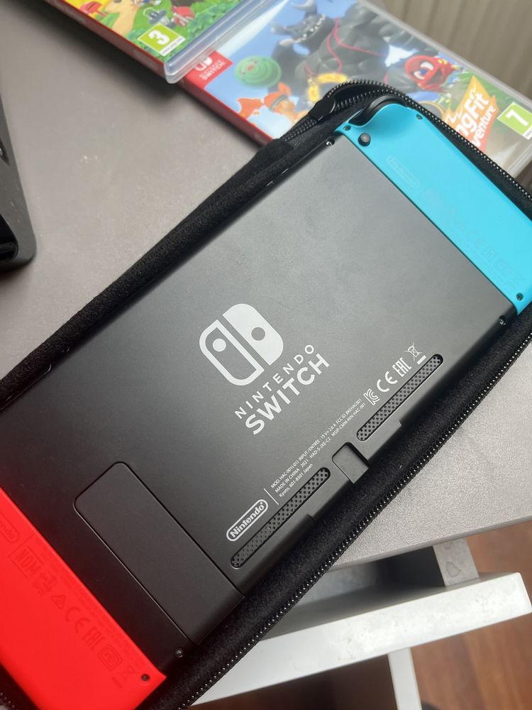 Nintendo switch v2 + opcjonalne gry