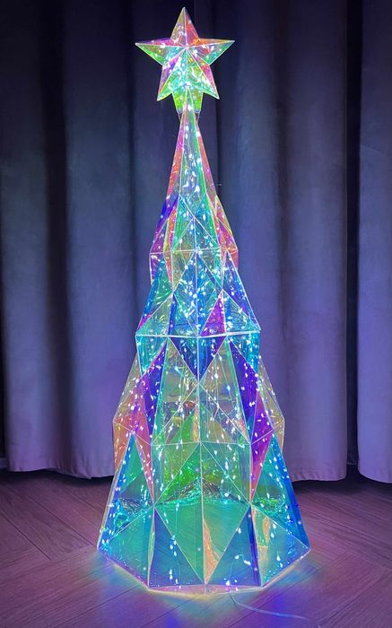 Sprzedam choinki kryształowe 3D LED – 100 cm i 60 cm Komplet