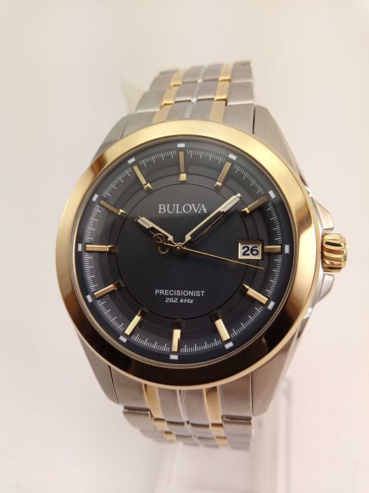 Мужские часы Bulova Precisionist 98B273, точность колебаний 262 кГц