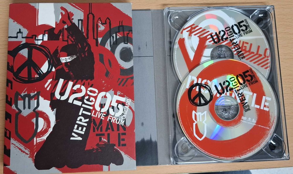 DVD U2 Vertigo Live from Chicago 05
